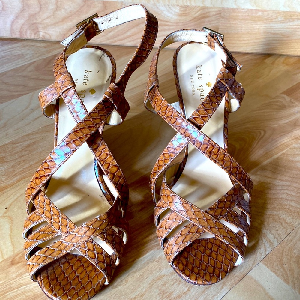 Kate Spade wedge heels